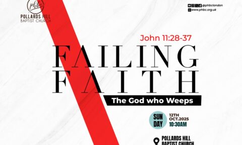 FAILING FAITH: The God Who Weeps – Pastor Deji Ayorinde