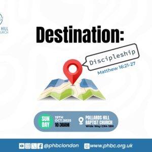 251019 Destination: Discipleship – Sunmi Ayorinde
