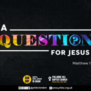 A Question for Jesus – Andy White