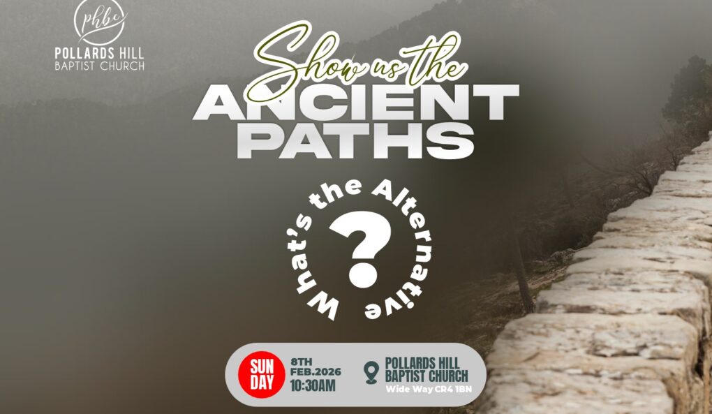 Show Us the Ancient Paths: What’s the Alternative? – Pastor Deji Ayorinde