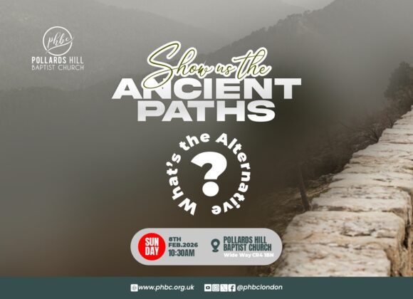 Show Us the Ancient Paths: What’s the Alternative? – Pastor Deji Ayorinde