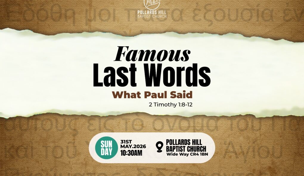 FAMOUS LAST WORDS: What Paul Said – Pastor Deji Ayorinde