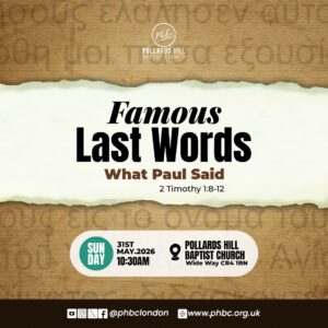 FAMOUS LAST WORDS: What Paul Said – Pastor Deji Ayorinde