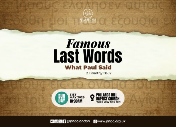 FAMOUS LAST WORDS: What Paul Said – Pastor Deji Ayorinde