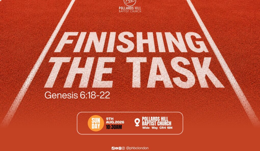 Finishing the Task – Pastor Deji Ayorinde