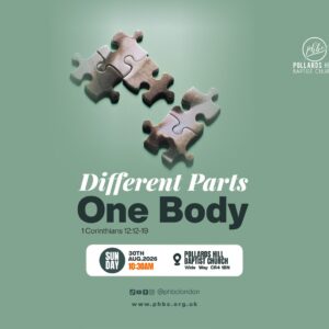 260830 Different Parts, One Body – Jeremy Ashiley