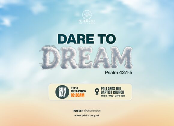 261011 Dare to Dream – Pastor Phyllis Ellis