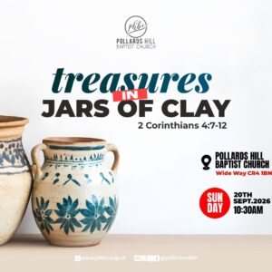 260920 Treasures in Jars of Clay – Rev. Phil Barnard